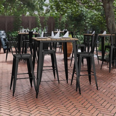 Комплект барный: стол, 2 стула UrbanBar - купить в Верхнем Учкулане